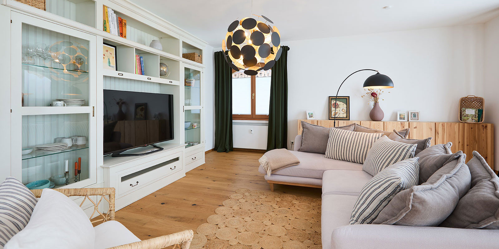 Living room of holiday apartment Bergpause